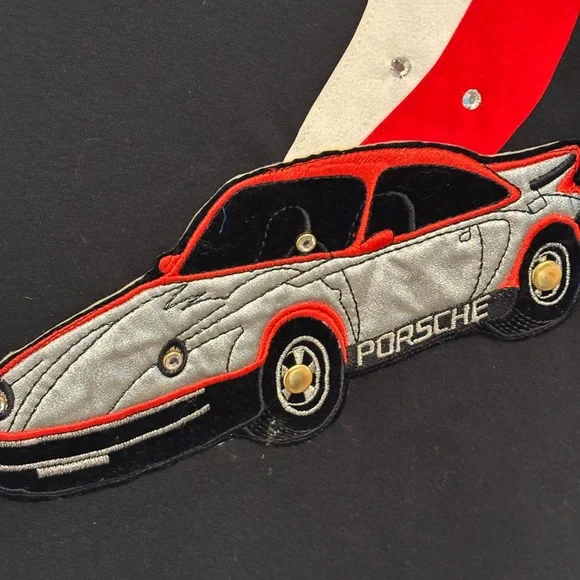 Accente’ Porsche Design Metallic Quilt‎ Sapphires and studs 1980 vintage - Picture 3 of 7